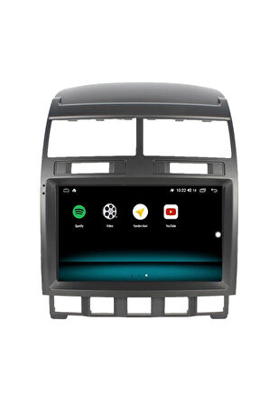 VOLKSWAGEN TOUAREG ANDROİD 13 MULTİMEDYA CARPLAY 4GB RAM+64GB HDD 2003-2009 NAVİGASYON EKRAN