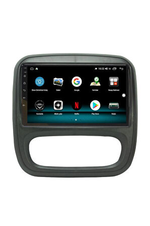 RENAULT TRAFİC ANDROİD 13 MULTİMEDYA CARPLAY 4GB RAM+64GB HDD NAVİGASYON EKRAN