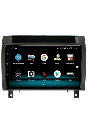 MERCEDES UNİVERSAL ANDROİD 13 MULTİMEDYA CARPLAY 4GB RAM+64GB HDD NAVİGASYON EKRAN
