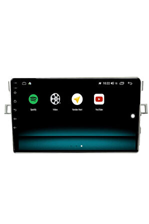 TOYOTA VERSO ANDROİD 13 MULTİMEDYA CARPLAY 4GB RAM+64GB HDD 918 NAVİGASYON EKRAN