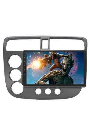 HONDA CİVİC VTEC2 ANDROİD 13 MULTİMEDYA CARPLAY 4GB RAM+64GB HDD 2002-2006 NAVİGASYON EKRAN