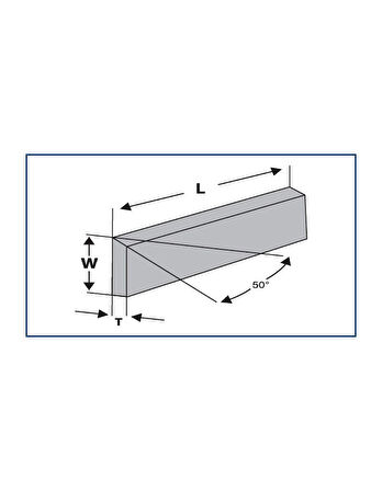 500x35x3 HSS %18 PLANYA BIÇAĞI (1 ADET)