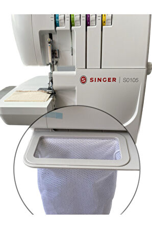 SINGER S0105 Ev Tipi Overlok Makinesi Singer S0105