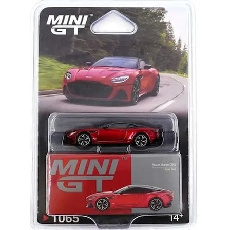 Mini Gt 1/64 1065 Aston Martin Dbs Hyper Red 1065