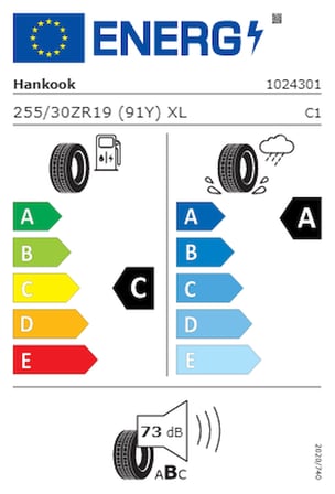 255/30 R19 91Y XL Ventus S1 evo3 K127 Oto Yaz Lastiği (Üretim Yılı: 2025)