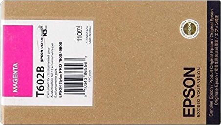 Epson T602B C13T602B00 Kırmızı Kartuş
