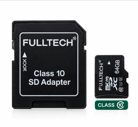 FD5 64 GB Micro SDXC Hafıza Kartı – Class 10 U1 SD Adaptörlü Yüksek Hızlı Micro SD Kart