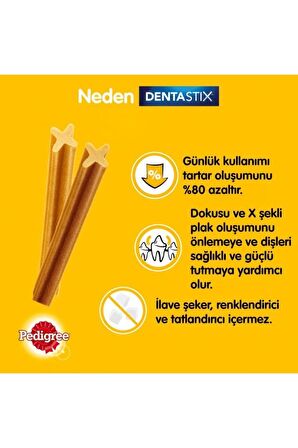 Pedigree Dentastix Medium Köpek Ödülü 10x180 Gr