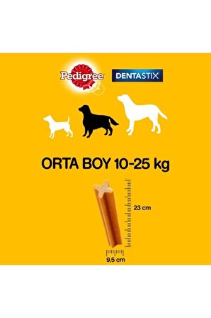 Pedigree Dentastix Medium Köpek Ödülü 10x180 Gr