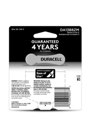 Duracell PR48 - 13 Işitme Cihazı Pili