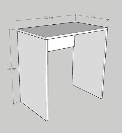 Emkawood Sude Çalışma Masası