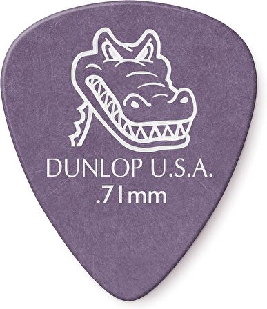 Jim Dunlop 417P.71 Gator Grip 12li Pena Seti (0.71mm)