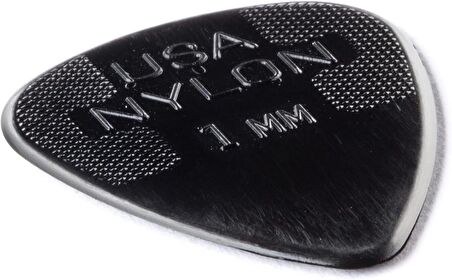 Jim Dunlop 44P1.0 Nylon Standard Gitar Penası 12li Pena Seti (1mm.)