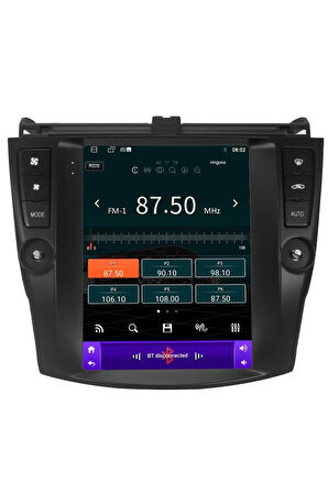 HONDA ACCORD ANDROİD 10 MULTİMEDYA CARPLAY 2GB RAM+32GB HDD NAVİGASYON TESLA EKRAN