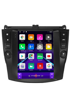 HONDA ACCORD ANDROİD 10 MULTİMEDYA CARPLAY 2GB RAM+32GB HDD NAVİGASYON TESLA EKRAN