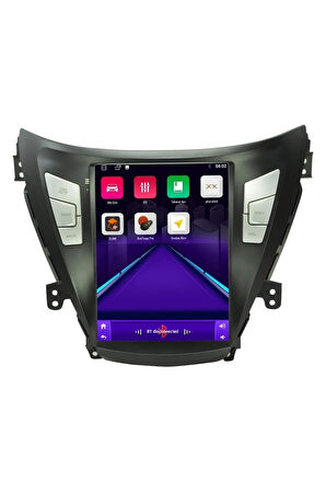 ELANTRA Uyumlu ANDROİD 10 MULTİMEDYA CARPLAY 2GB RAM+32GB HDD 2010-2013 NAVİGASYON TESLA EKRAN