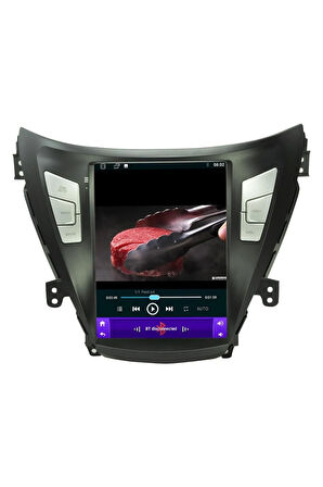 ELANTRA Uyumlu ANDROİD 10 MULTİMEDYA CARPLAY 2GB RAM+32GB HDD 2010-2013 NAVİGASYON TESLA EKRAN