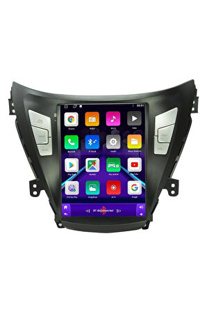 ELANTRA Uyumlu ANDROİD 10 MULTİMEDYA CARPLAY 2GB RAM+32GB HDD 2010-2013 NAVİGASYON TESLA EKRAN