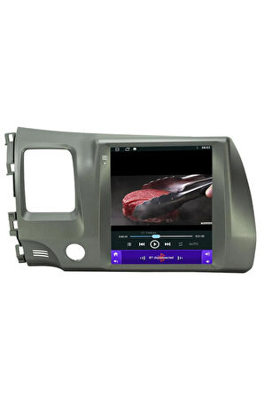 HONDA CİVİC FD6 ANDROİD 10 MULTİMEDYA CARPLAY 2GB RAM+32GB HDD NAVİGASYON TESLA EKRAN