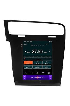 VOLKSWAGEN GOLF 7 ANDROİD 10 MULTİMEDYA CARPLAY 2GB RAM+32GB HDD NAVİGASYON TESLA EKRAN