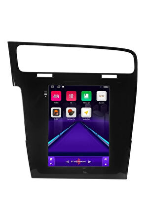 VOLKSWAGEN GOLF 7 ANDROİD 10 MULTİMEDYA CARPLAY 2GB RAM+32GB HDD NAVİGASYON TESLA EKRAN