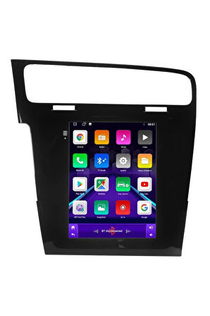 VOLKSWAGEN GOLF 7 ANDROİD 10 MULTİMEDYA CARPLAY 2GB RAM+32GB HDD NAVİGASYON TESLA EKRAN