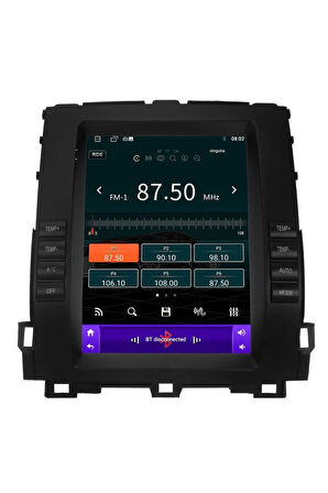 TOYOTA LANDA CRUSİER PRADO ANDROİD 10 MULTİMEDYA CARPLAY 2GB RAM+32GB HDD NAVİGASYON TESLA EKRAN