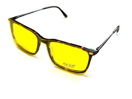 AVVA 9358 C8 POLARİZE&ANTİFAR KLİPSLİ ERKEK GÜNEŞ GÖZLÜĞÜ