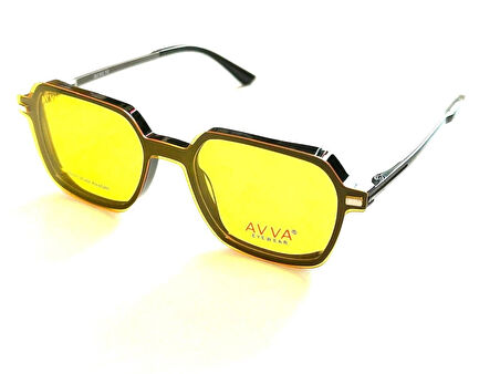 AVVA 9407 C1 POLARİZE&ANTİFAR KLİPSLİ UNİSEX GÜNEŞ GÖZLÜĞÜ
