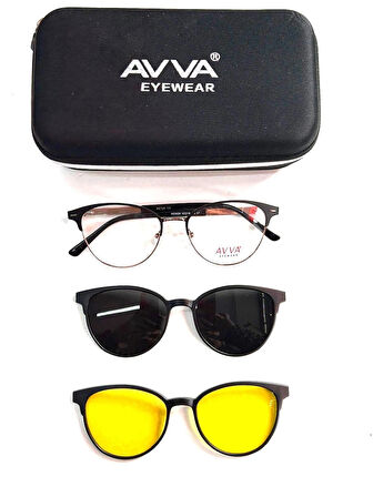 AVVA 9029 C7 POLARİZE&ANTİFAR KLİPSLİ KADIN GÜNEŞ GÖZLÜĞÜ