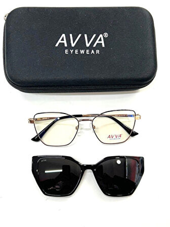 AVVA 5604 C1 POLARİZE KLİPSLİ KADIN GÜNEŞ GÖZLÜĞÜ