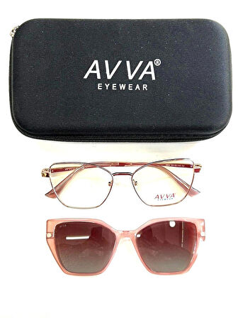 AVVA 5604 C4 POLARİZE KLİPSLİ KADIN GÜNEŞ GÖZLÜĞÜ