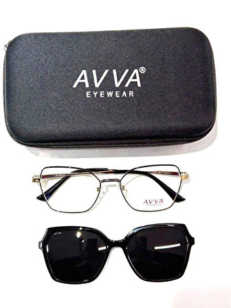 AVVA 5605 C1 POLARİZE KLİPSLİ KADIN GÜNEŞ GÖZLÜĞÜ