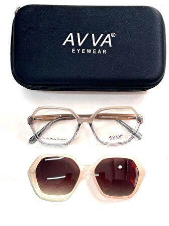 AVVA 6580 C4 POLARİZE KLİPSLİ   KADIN GÜNEŞ GÖZLÜĞÜ