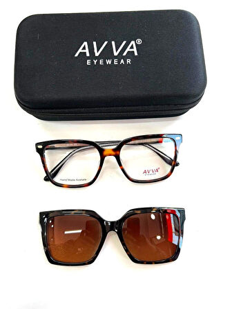 AVVA 6585 C2 POLARİZE KLİPSLİ KADIN GÜNEŞ GÖZLÜĞÜ
