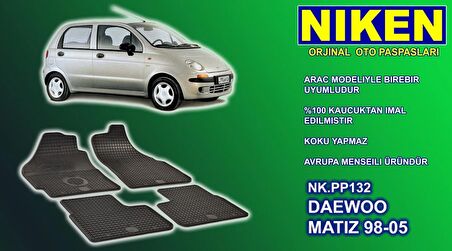 Daewoo Matiz paspas kauçuk oem germany 1998-2005 Arası NİKEN