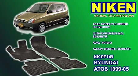 Hyundai Atos paspas kauçuk oem germany 1999-2005 Arası NİKEN