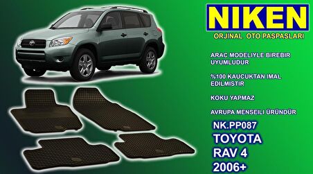 Toyota Raw 4 paspas kauçuk oem germany 2006-2013 Arası NİKEN