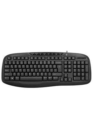 B-Tech KM-211 MMedya Siyah Usb Klavye