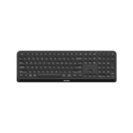 Philips SPK6407B 2 Kanallı Bluetooth + Kablosuz Türkçe Q Klavye Siyah