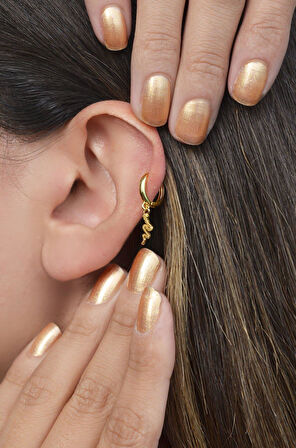 Yılan Helix Piercing Kıkırdak Küpesi