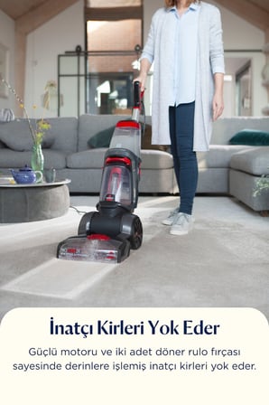 Bissell Proheat 2X Revolution 800 W Halı ve Koltuk Yıkama Makinesi (Teşhir - Kutu Deforme)