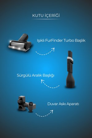 Bissell FurGuard Pro 2'si 1 Arada Kablosuz Dikey Süpürge