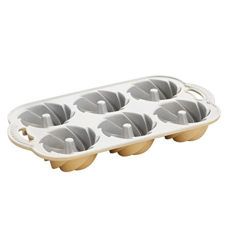Nordic Ware Heritage Bundtlette Pan 6'lı Kek Kalıbı