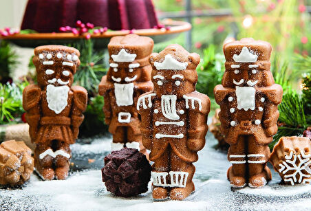 Nordicware Nutcracker Mini Kek Kalıbı  