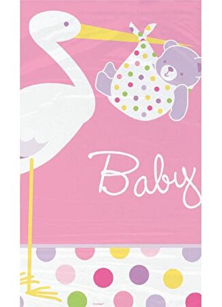 BABY GİRL MASA ÖRTÜSÜ 137CM X 213CM(PLASTİK)