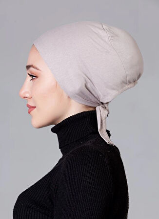 Açık Vizon Penye Kaymayan Bone