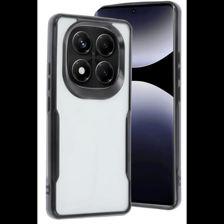 Xiaomi Redmi Note 14 Pro 4G Kılıf Boyi Silikon Kapak - Siyah