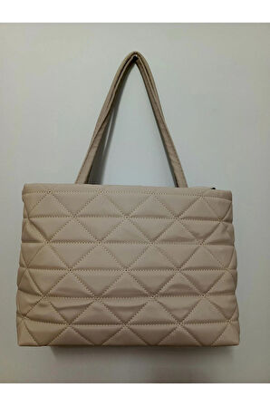 Kadın Kapitone Omuz Çantası