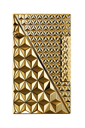 S.T. Dupont Ligne 2 Çift Soft Alev Fire X Gold Puro Çakmağı C16646